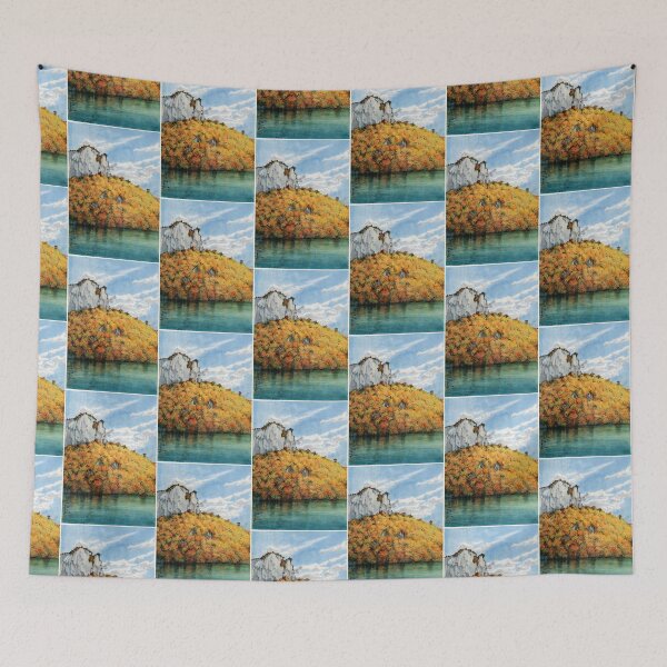 Item preview, Kawase Hasui  Watercolor Painting of Lake Towada designed and sold by TeeARTHY.