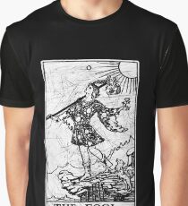 The Fool Tarot Card - Major Arcana - fortune telling - occult Graphic T-Shirt