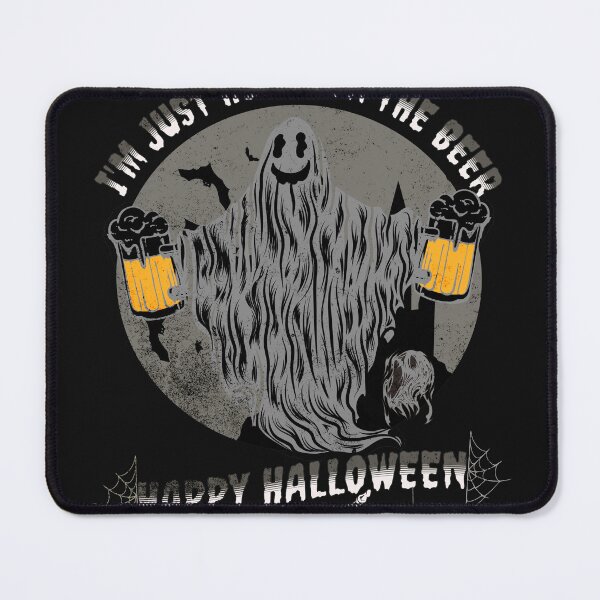 Item preview, I'm Just here For The Beer Happy Halloween designed and sold by Rockopolys.