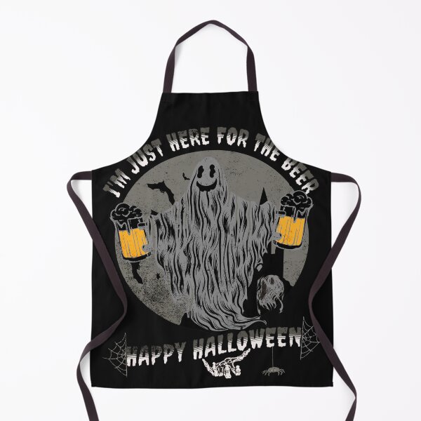 Item preview, I'm Just here For The Beer Happy Halloween designed and sold by Rockopolys.