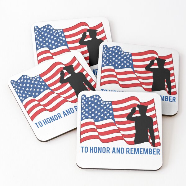Item preview, To Honor and Remember Memorial Day T-Shirt designed and sold by Midnight Sky Sundry.