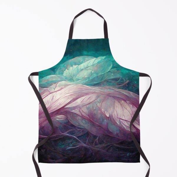 Item preview, Abstract Feathers in Teal and Pink designed and sold by Michele Bergh.