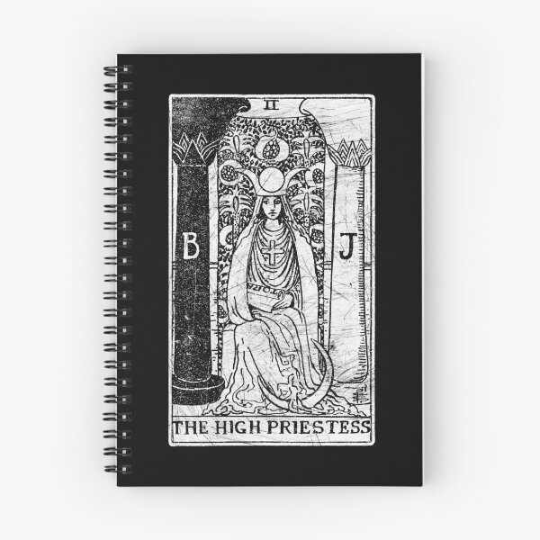 Item preview, The High Priestess Tarot Card - Major Arcana - fortune telling - occult designed and sold by createdezign.