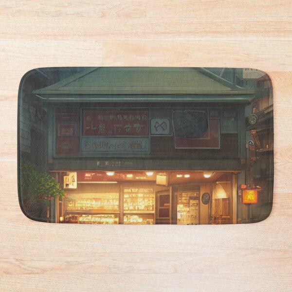 Item preview, Painting of a small shop seen from the outside designed and sold by Dicoart.
