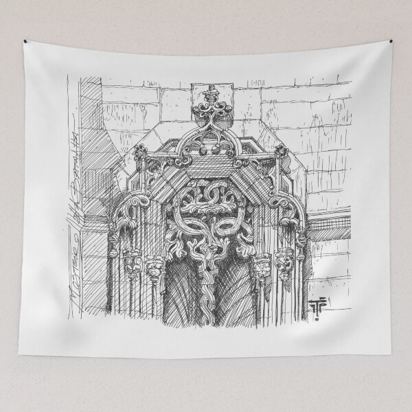 Item preview, Batalha Monastery. Mosteiro da Batalha designed and sold by Tereza Pilar  Art.