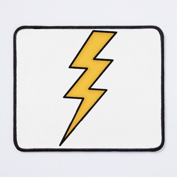 Item preview, Strong Yellow With Dark Black - Bolt Lightning designed and sold by Mahmoud Salah.