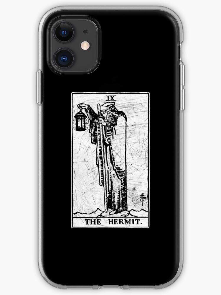 The Hermit Tarot Card iPhone 11 case The Hermit Tarot Card iPhone 11 case