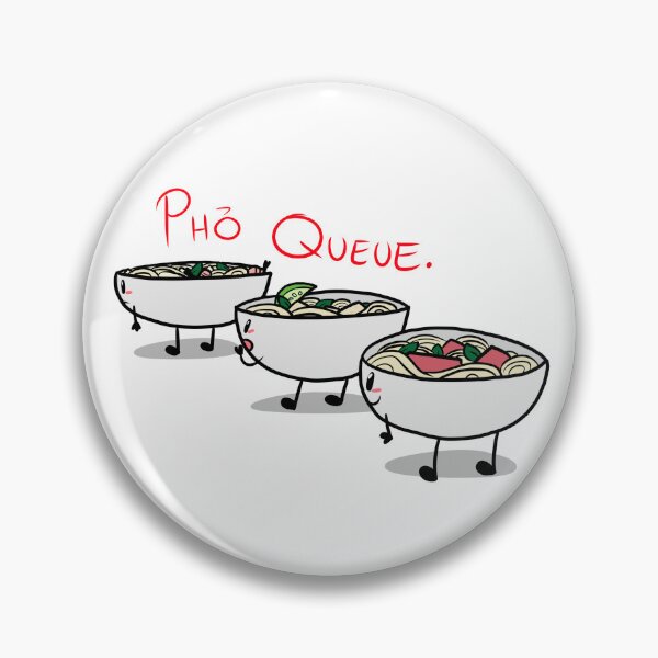 Item preview, Pho Queue! designed and sold by IrateHoodlum.