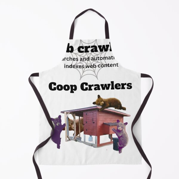 Item preview, Web Crawler Coop Bear Crawlers designed and sold by awhitehill.