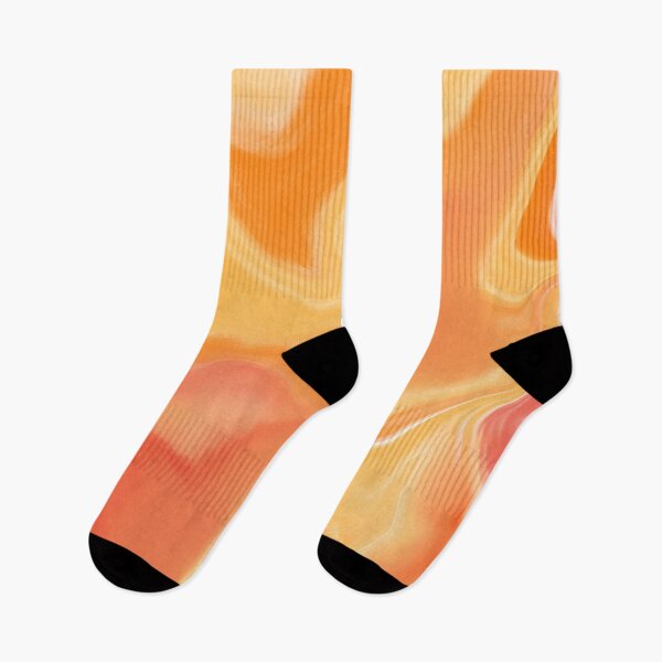 Item preview, Groovy retro 70s vibes psychedelic pattern in orange, yellow, coral designed and sold by thephoenixsoul.
