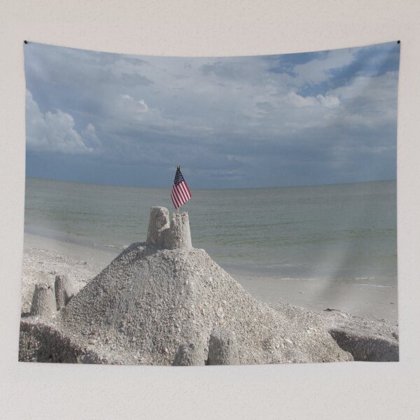Item preview, Americana Sandcastle designed and sold by rosiebrown.