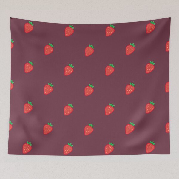 Artikelvorschau, Small strawberry pattern 4 entworfen und verkauft von LemonCreamyyyy.