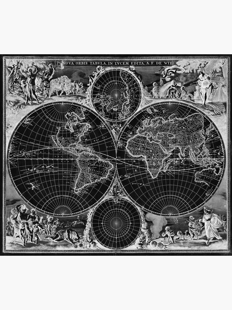 black-and-white-world-map-20x10-fabric-spoonflower