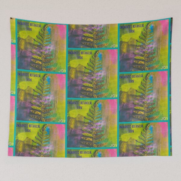 Item preview, Enchanted Botanical  Bright Fern Joy  designed and sold by Wolfcreek1.