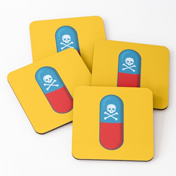 Item preview, Deadly but Colorful. Pills Pattern designed and sold by XOOXOO.