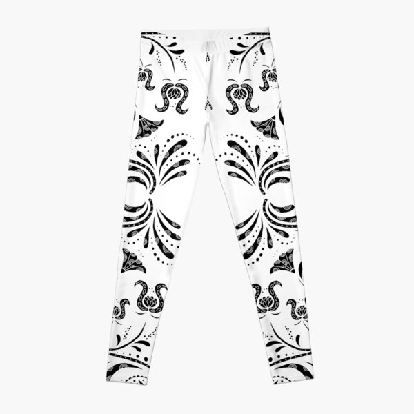 Abstract shapes for light bg Leggings