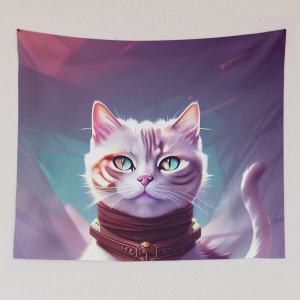 Item preview, Spectacular kitten wearing his collars designed and sold by Dicoart.