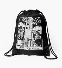 Die Turm-Tarot-Karte - Major Arcana - Wahrsagerei - okkult Turnbeutel