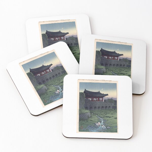 Item preview, Kawase Hasui  Hwasa Gate, Suwon Series- Eight Views of Korea (Chosen Hakkei) designed and sold by TeeARTHY.