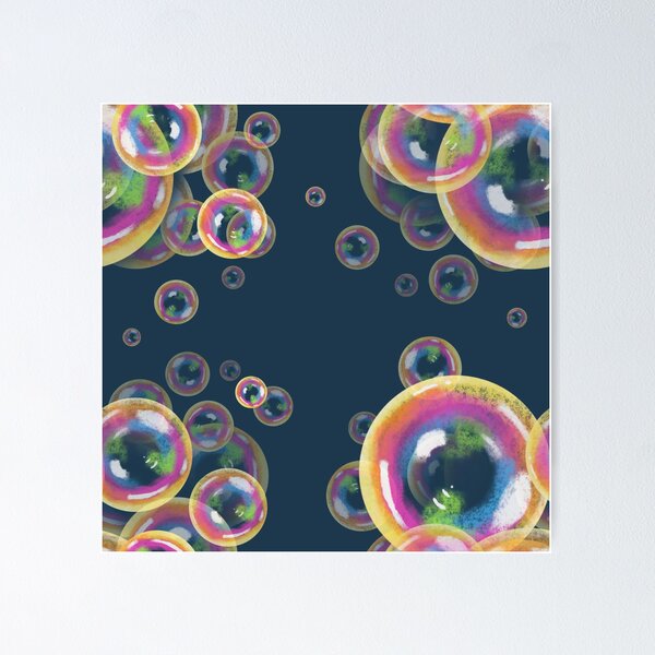 Item preview, Bubble Pattern Dark designed and sold by ZeNNatalia.