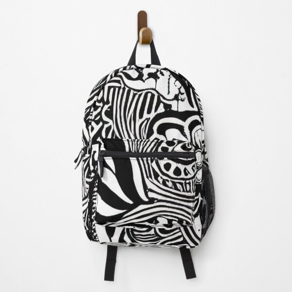 Item preview, Abstract Black and white Floral Design  designed and sold by NellVerde.
