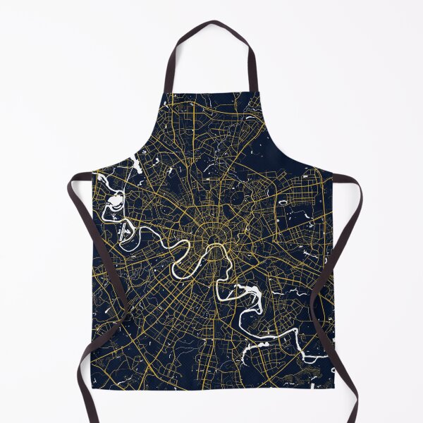 Item preview, Moscow City Map of Russia - Gold Art Deco designed and sold by deMAP.
