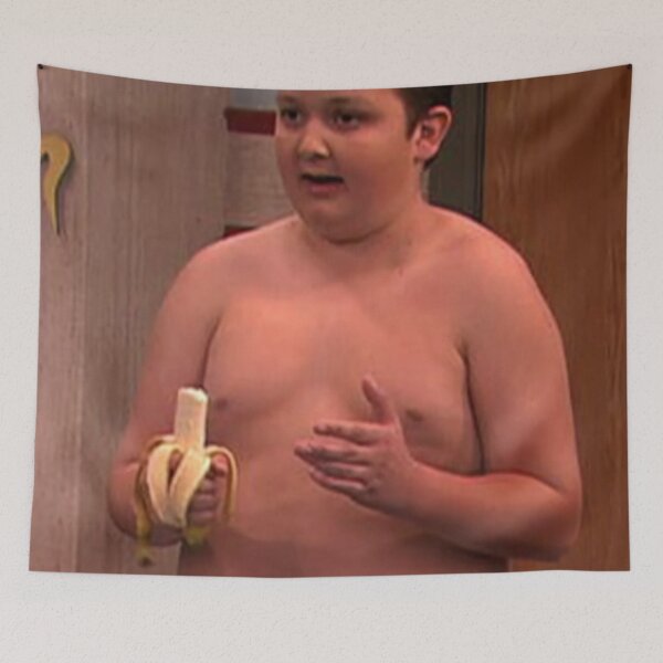 Item preview, man and banana designed and sold by TimCKeener.