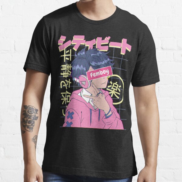  Femboy Anime Cute Little Femboy T-Shirt : Clothing