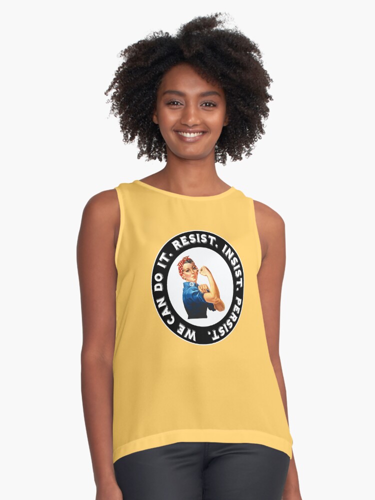 Vista previa del artículo con la obra «Blusa sin mangas», diseñado y vendido por CafePretzel.