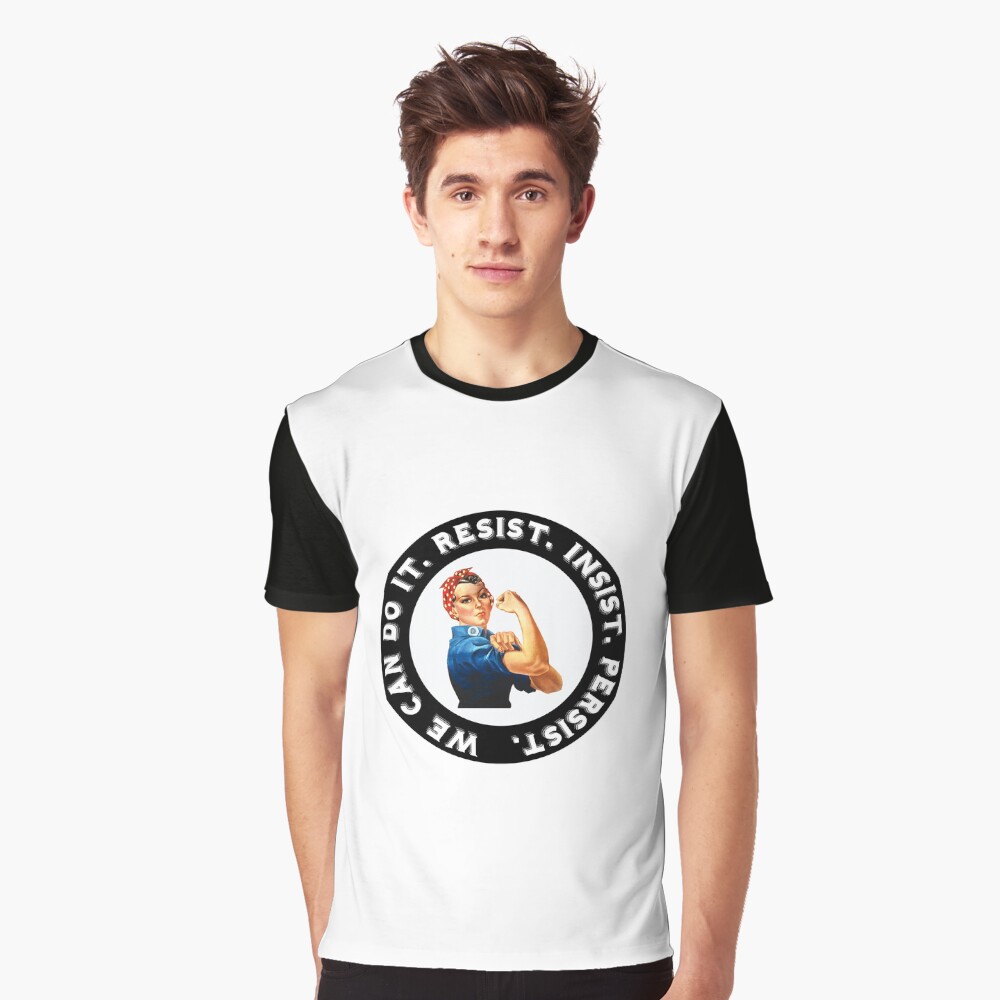 Vista previa del artículo con la obra «Camiseta gráfica», diseñado y vendido por CafePretzel.