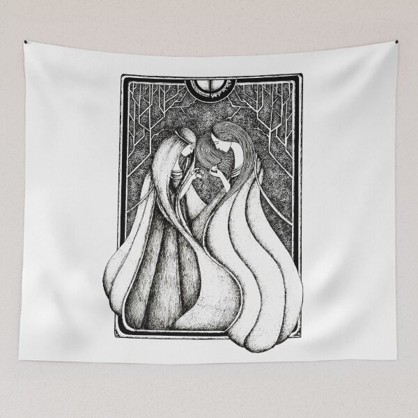 Item preview, Nienna y Yavanna designed and sold by AncaXBre.