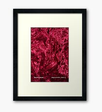 Strand Haus Depression Kirsche Poster Gerahmtes Wandbild