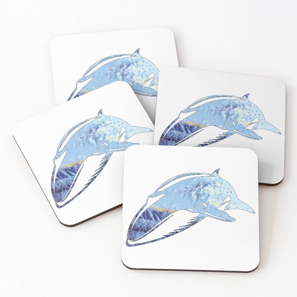 Item preview, Along The Shoreline Whale designed and sold by damonasplace.