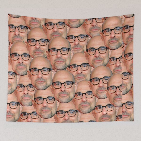 Item preview, Stanley Tucci head design designed and sold by Fiona Shorts.