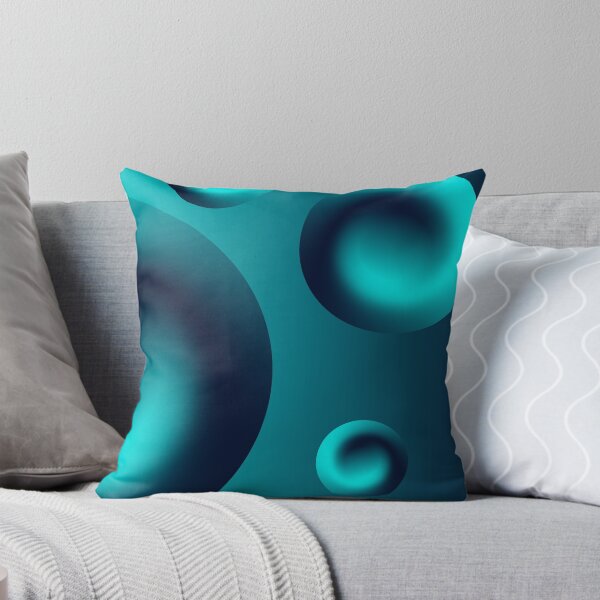 Item preview, Modern blue circle gradient designed and sold by chuseco3.