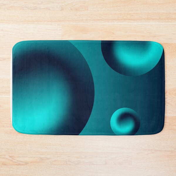 Item preview, Modern blue circle gradient designed and sold by chuseco3.