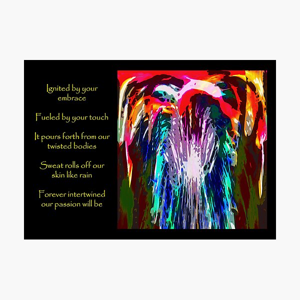 Passion for A.W.D.A.G. Photographic Print