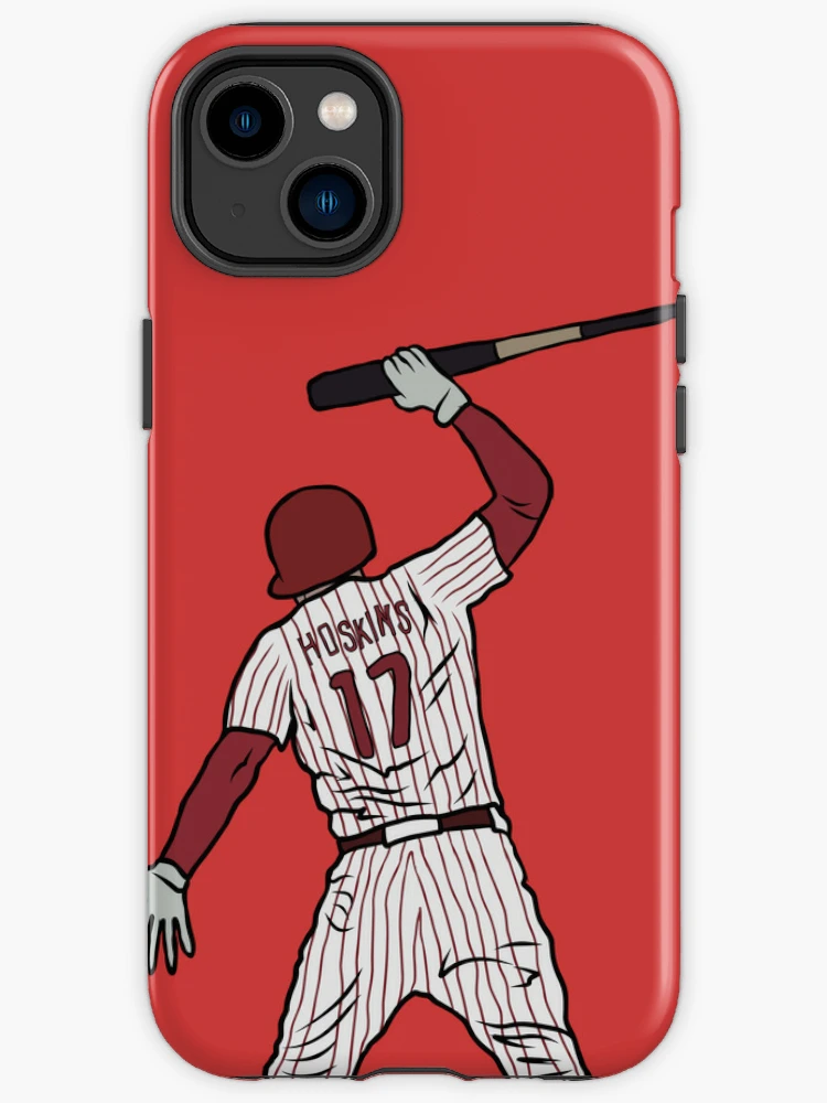 Rhys Hoskins Bat Slam iPhone Case for Sale by RatTrapTees