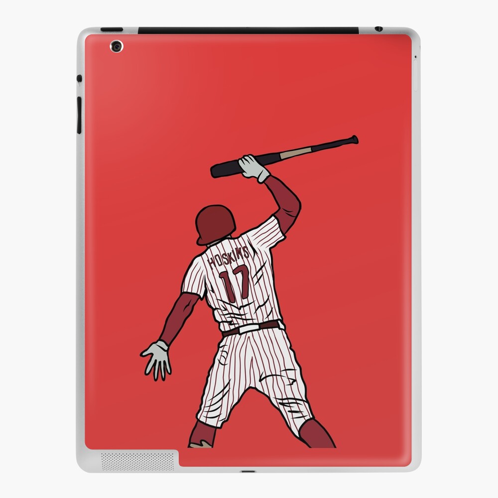 Rhys Hoskins Bat Slam Fitted T-Shirt for Sale by RatTrapTees