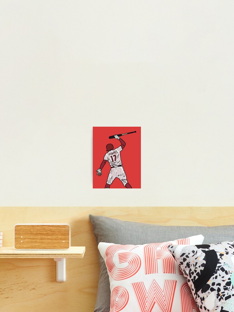 Bryce Harper Bat Throw Sketch Sticker for Sale by RatTrapTees