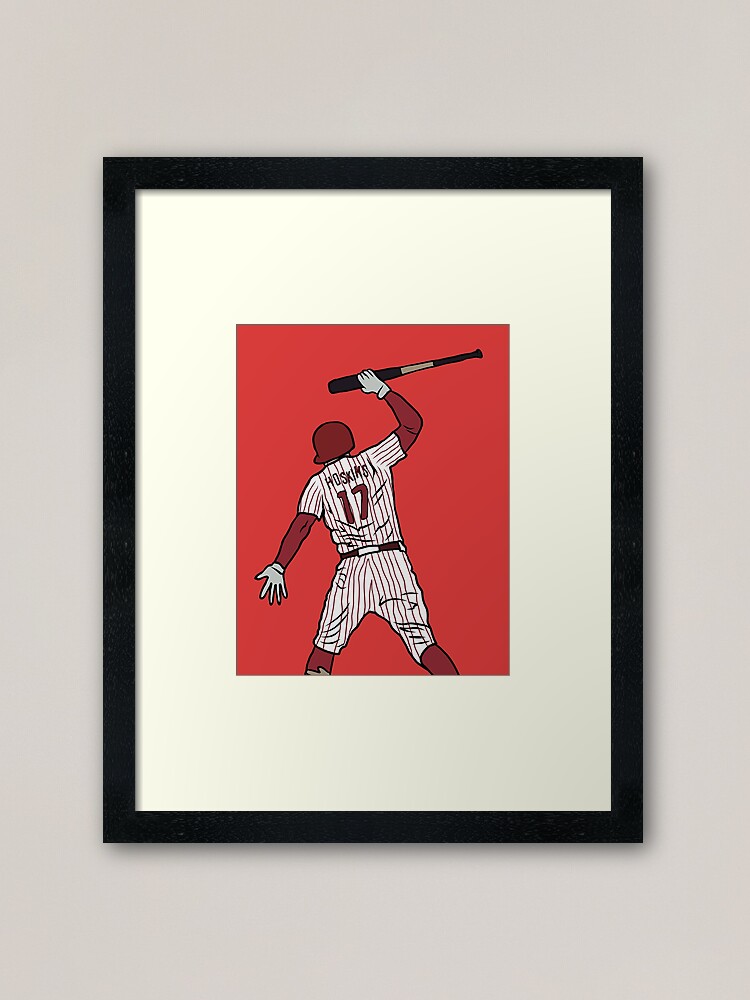 Rhys Hoskins Bat Slam iPhone Case for Sale by RatTrapTees