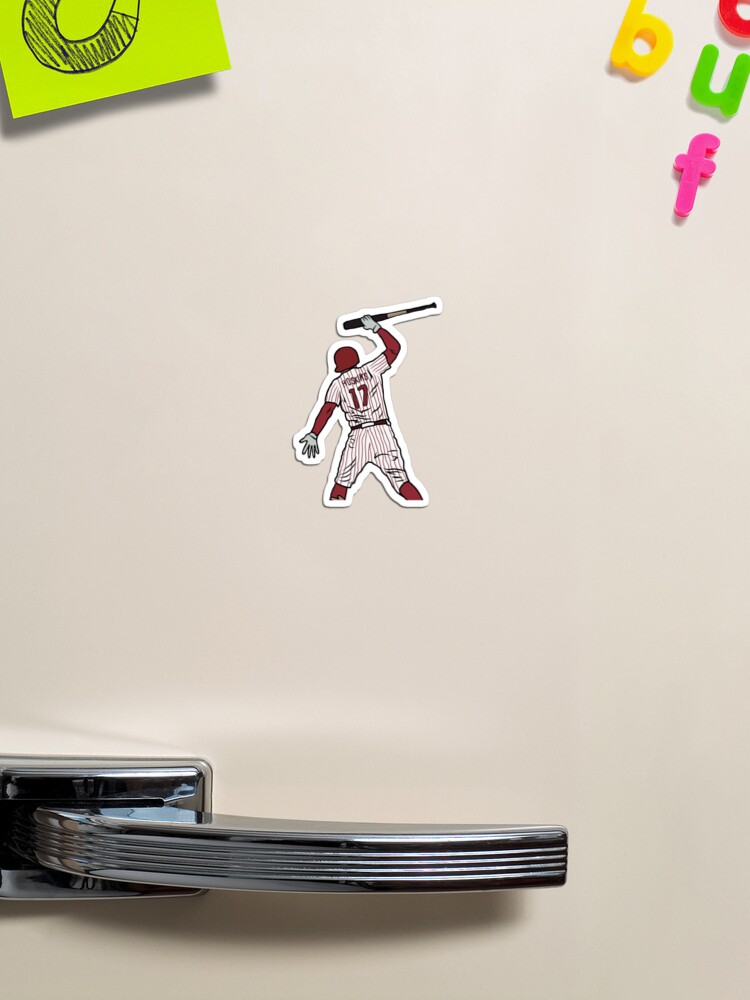 Rhys Hoskins Bat Slam - Rhys Hoskins - Sticker