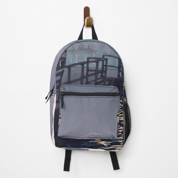 Item preview, Kawase Hasui Pier at Otaru designed and sold by TeeARTHY.