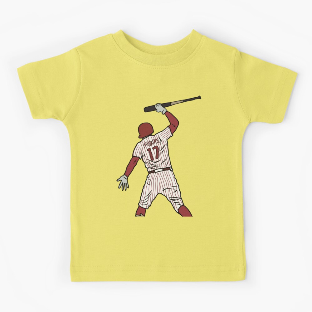 Rhys Hoskins Bat Slam Kids T-Shirt for Sale by RatTrapTees