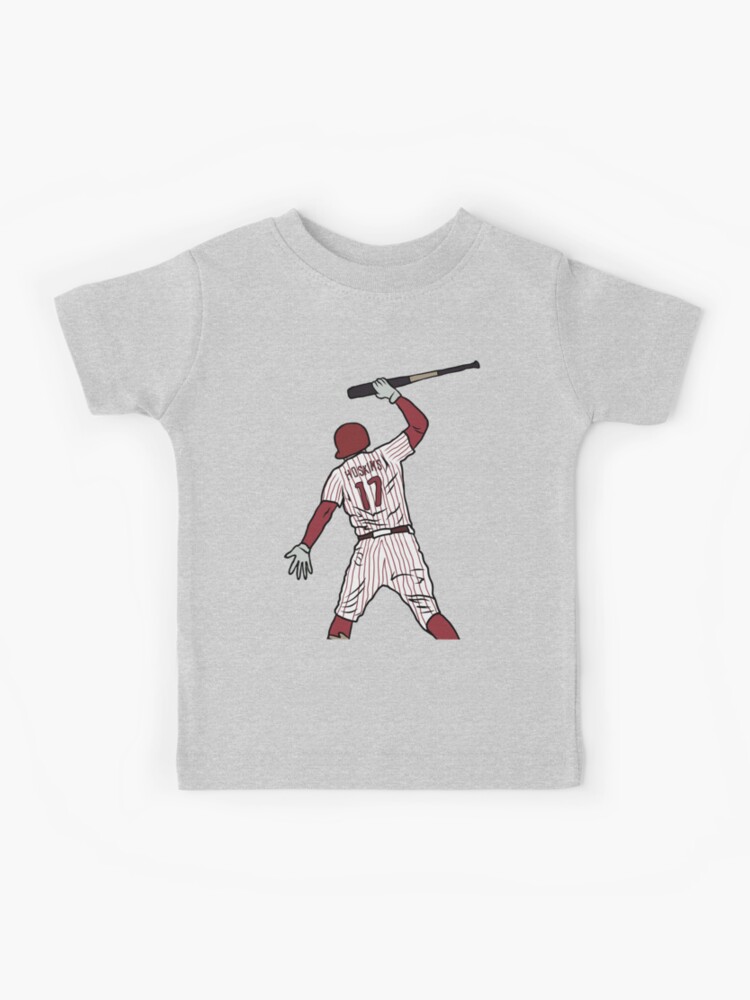 Rhys Hoskins Bat Slam Kids T-Shirt for Sale by RatTrapTees