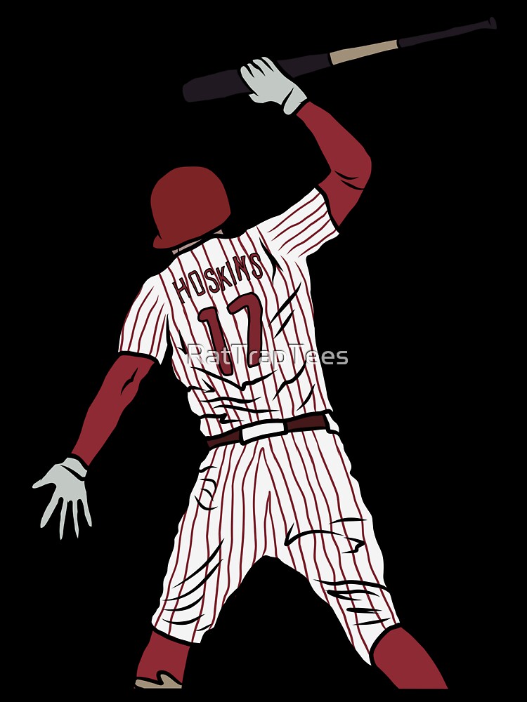 Rhys Hoskins Bat Slam Tapestry for Sale by RatTrapTees