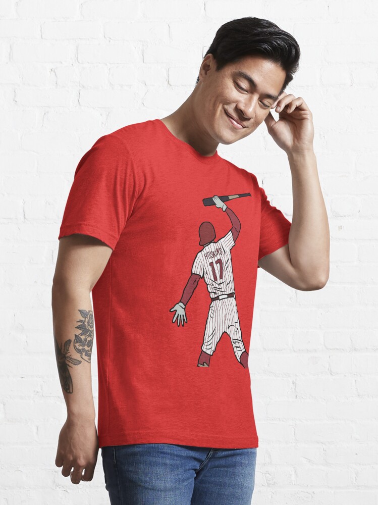 Rhys Hoskins Philadelphia Phillies Home Run Rock Out T-Shirt