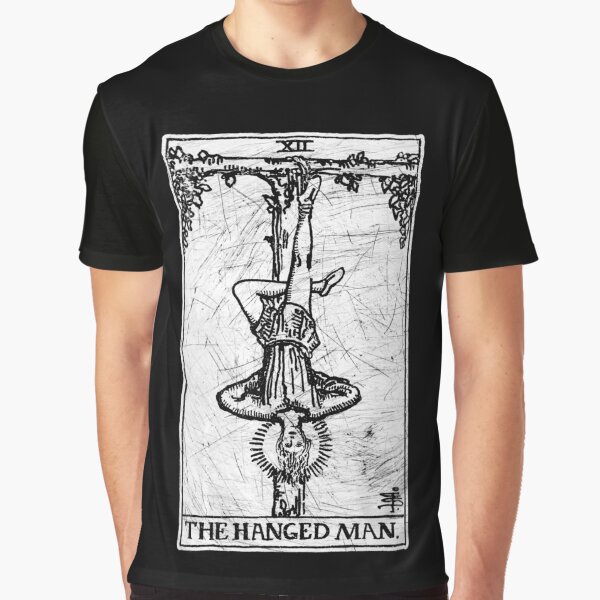 The Hanged Man Tarot Card - Major Arcana - fortune telling - occult Graphic T-Shirt