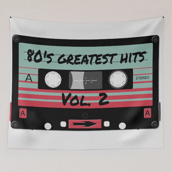 Item preview, Cassette, Greatest Hits, 80s designed and sold by i-cottagedesign.