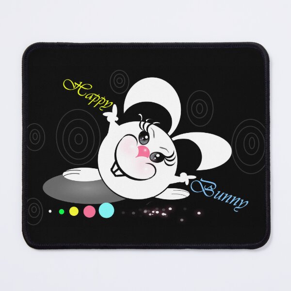 Item preview, Happy Bunny(rabbit) designed and sold by Shirley cute art .